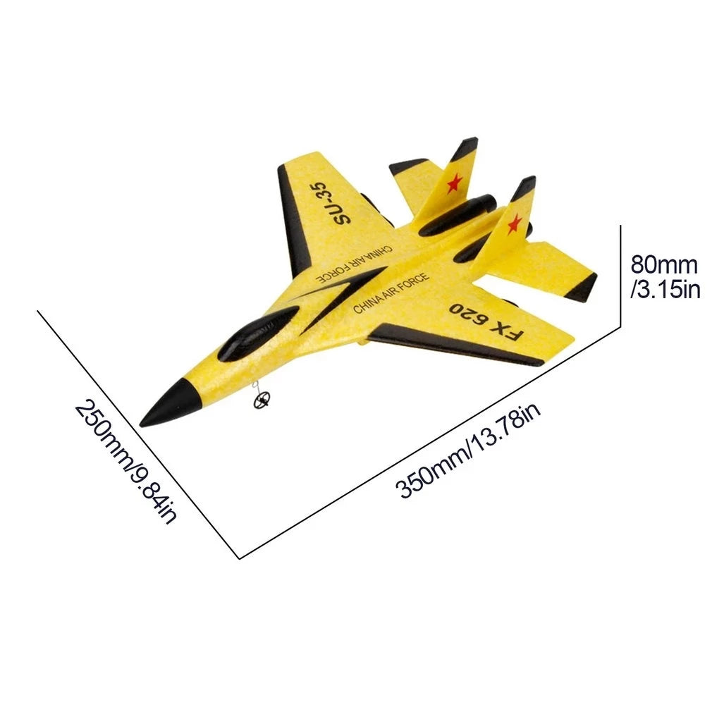 RC Quadcopter Remote Control Plane Stunt Fighter Airplane Toy